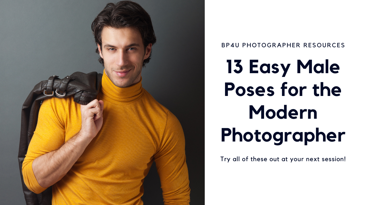 12 Best Poses For Men Photoshoot | PhotographyTalk